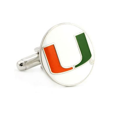 University of Miami Hurricanes Cufflinks University of Miami Hurricanes Cufflinks
