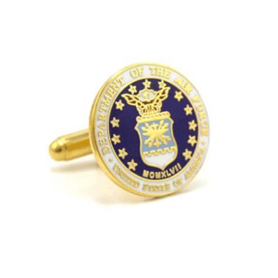 Patriotic American Heroes US Navy Cufflinks Sterling Silver