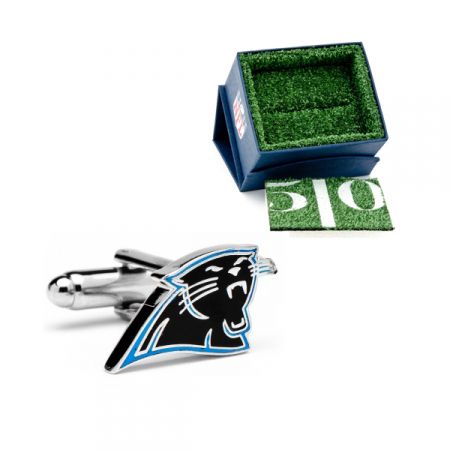 carolina panthers cufflinks