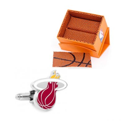 Miami Heat Logo Cufflinks