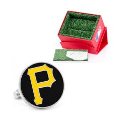 Round Pittsburgh Pirates Cufflinks