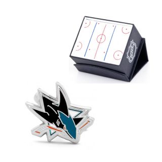 San Jose Sharks Cutout Cufflinks