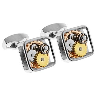 Gear Square Cufflinks