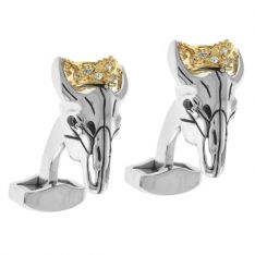 King Bull Skull Cufflinks