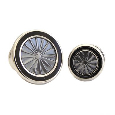 Grey Swirl Stud Set