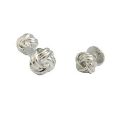 Baade Silver Knot Stud Set