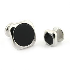 Onyx Tuxedo Stud Set
