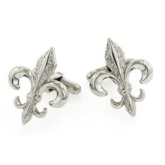 Fleur De Lis Cuff Links