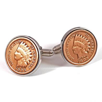 Details about   NEW American Coin Treasures Canada Ship Coin Cuff Links 12427 