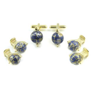 Spinning Globe Stud Set