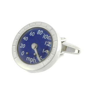 Blue Face Speedometer Cufflinks