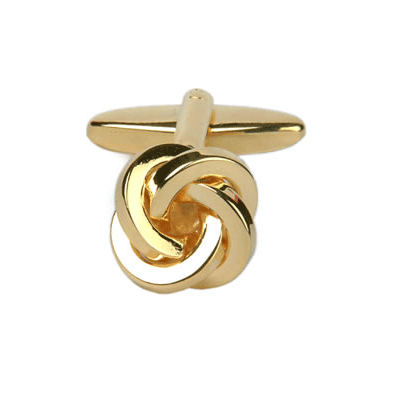 Gold Knot Cufflinks