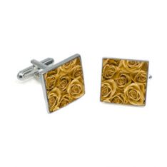 Golden Roses Cufflinks