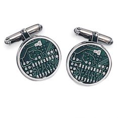 Sterling Motherboard Cufflinks