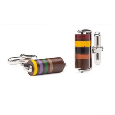 Spinning Resistor Cufflinks