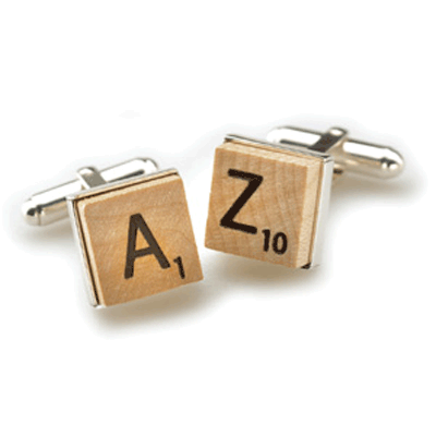 Scrabble Cufflinks