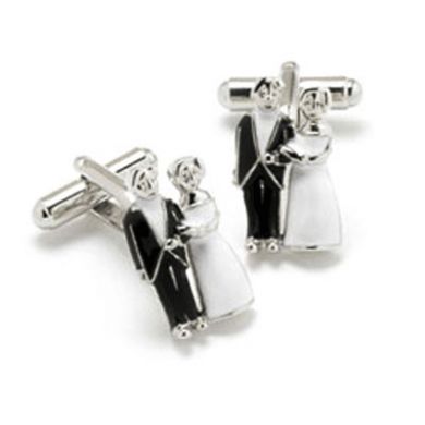 Bride & Groom Cufflinks