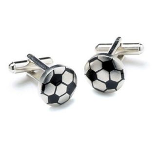 3D Soccer Ball Cufflinks