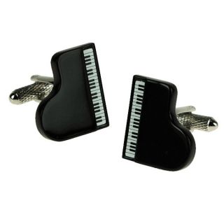 Black Piano Cufflinks