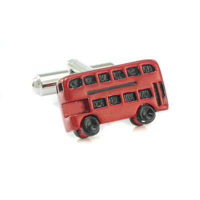 Double-Decker Bus Cufflinks