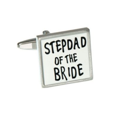 Stepdad of the Bride Cufflinks