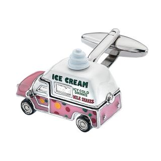 Ice Cream Van Cufflinks