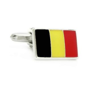 Belgium Flag Cufflinks