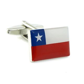 Chilean Flag Cufflinks