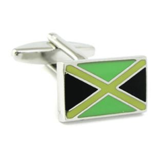 Jamaican Flag Cufflinks