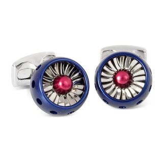Royal Air Force Jet Engine Turbine Cufflinks