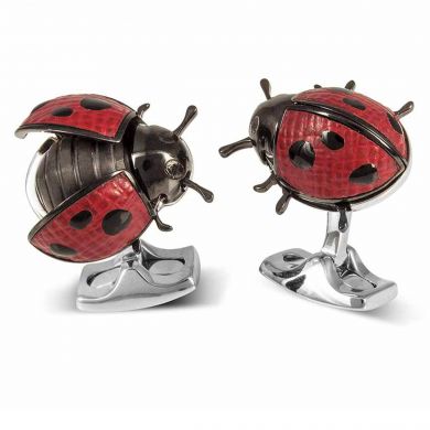 Moving Ladybug Cufflinks