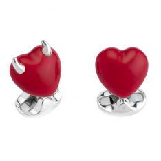 Good and Bad Heart Cufflinks