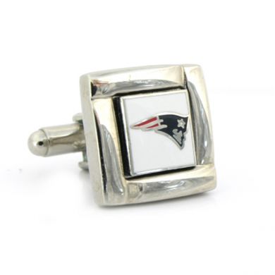 Framed New England Patriots Cufflinks
