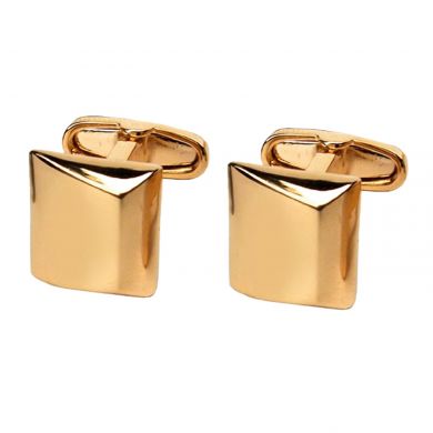 Moderno Square Gold Cufflinks