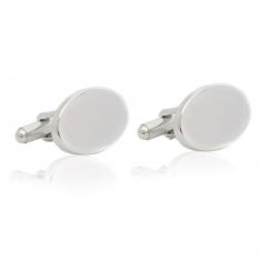 Oval Engravable Cufflinks