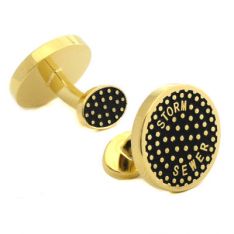 18KT Vermeil Storm Sewer Cufflinks