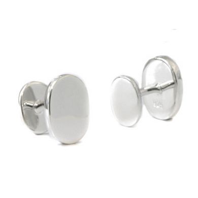 Sterling Stud Design Cufflinks