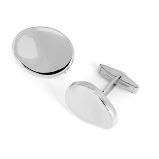 Engravable Bean Cufflinks