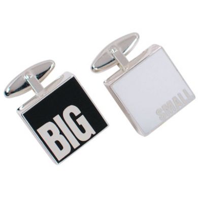Big and Small Cufflinks