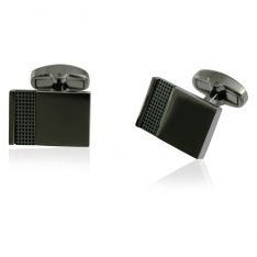 Gunmetal Mod Engravable Cufflinks