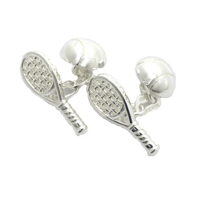 tennis cufflinks