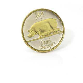 Ireland's Half Penny Cufflinks