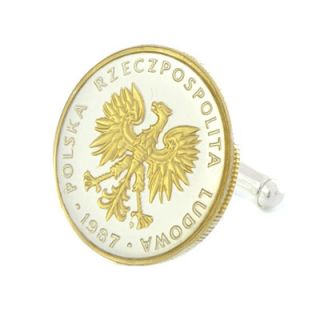 Eagle Coin Cufflinks (Poland)