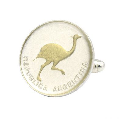 Argentina Rhea Coin Cufflinks