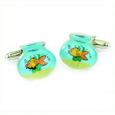 Goldfish Bowl Cufflinks