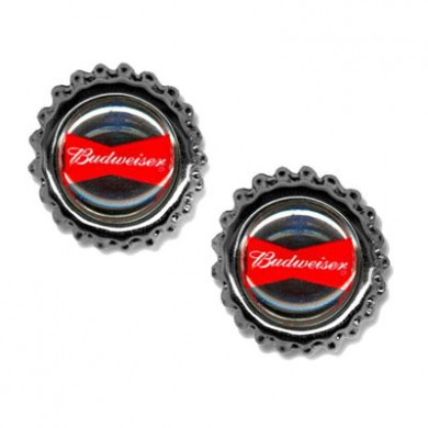 Budweiser Bottle Top Cufflinks