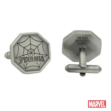 Spiderman & Web Cufflinks