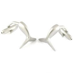 Whale Tail Cufflinks