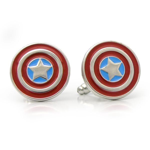 Vibranium Shield Cufflinks of Captain America