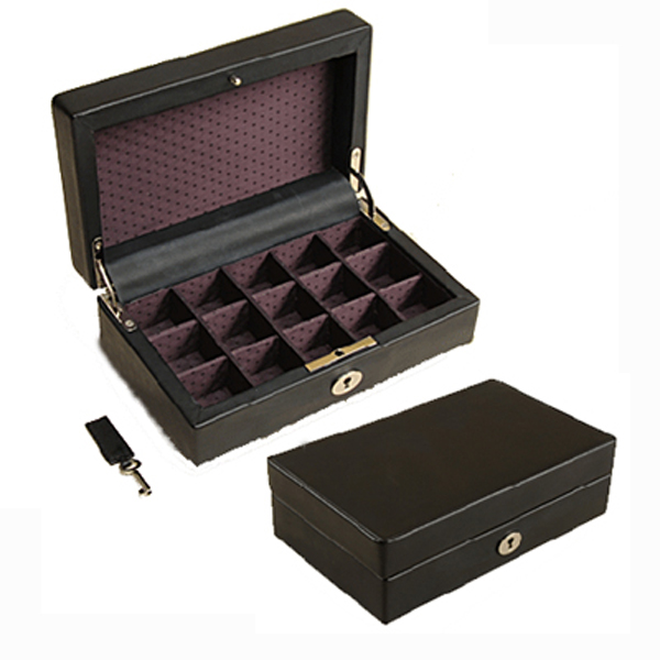 15 Pair Cufflink Case Cufflinks Depot